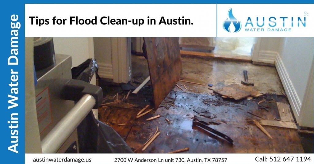 Tips for Flood Clean-up in Austin